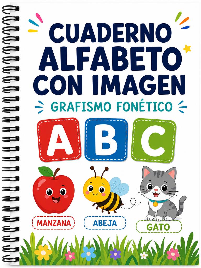 Portada del Cuaderno Alfabeto con Imagen