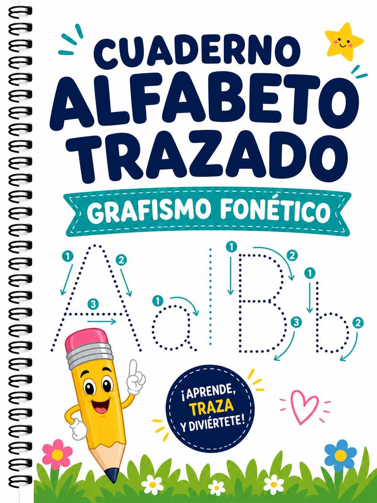 Portada del Cuaderno Alfabeto Trazado