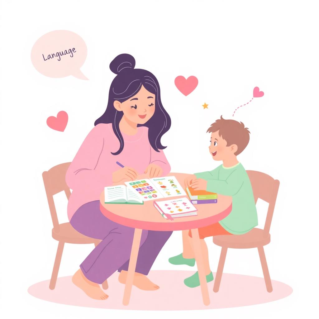 Planificador semanal de actividades de lenguaje para niños